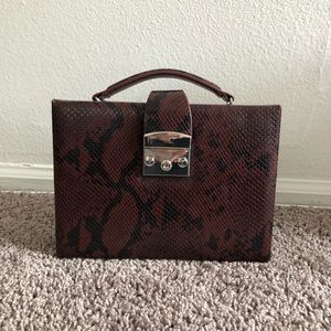 NWT Zara breifcase style bag